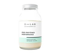 D-LAB Pro-Protéine Performance | Cure 28 Jours | Créatine Creapure, Protéines, Magnésium et Vitamine B6 | Développe la Force Musculaire, l’Endurance et la Récupération | Fabriqué en France