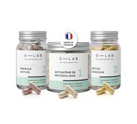 D-LAB | Programme Brûle-Graisses | Triple Action | 28 jours de complément | Activation Métabolique | Ingrédients Naturels | Efficacité Clinique