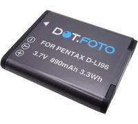 D-LI96 Premium 3.7v/890mAh Batterie Rechargeable pour Pentax WG-1000