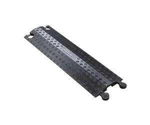 D-Line DO-2B765 Passe Câble Sol Rigide, Goulotte Protection , Couvercle de Câble Robuste pour Usage Extérieur - Cavité du Câble = 45mm (Largeur) x 20mm (Hauteur) - 765mm Longueur - Noir