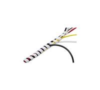 D-Line Spiral Cable Wrap - Recouvrement pour câble - 2.5 m - noir