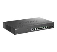 D-Link Commutateur géré DMS-1250-10S/E – 8x2.5G + 2x10G SFP+ – VLAN, QoS, rackable