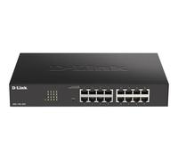 D-LINK 16-Port Layer2 Smart Gigabit Switch16x 10/100/1000Mbps TP RJ-45 Port802.3x Flow Control Trunking up to 8 Ports