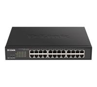 D-LINK 24-Port Layer2 PoE Gigabit Smart Switch 24x 10/100/1000Mbit/s TP RJ-45 Port of which 12 x PoE 802.3af/802.3at802.3x Flow