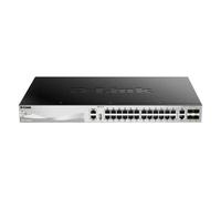 D-LINK 30-PORT STACKABLE SWITCH 24X1G