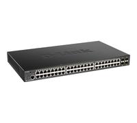 D-LINK 52-Port Smart Managed PoE+ Gigabit Switch 4x 10G dlink green 3.0 48x 10/100/1000Mbit/s TP RJ-45 Port 4x 10Gbit/s Fiber SFP+