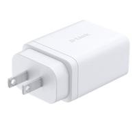 D-LINK 65W GaN Charger 2 USB-C ports 1 USB-A port Simultaneous Charging of 3 devices Fast charging