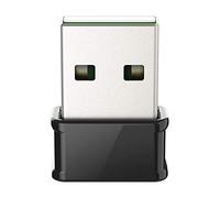 D-Link AC1300 MU-MIMO Adaptateur Nano USB Wi-Fi Ultra Mini (20,2 mm x 14,9 mm) Double bande 2,4 G/5 G Adaptateur sans fil pour PC ou ordinateur portable, Plug and Play, installation facile, mise à niveau de votre WiFi (DWA-181)