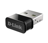 D-Link Adaptateur USB WiFi AC1300 Double Bande Internet sans Fil pour Ordinateur de Bureau, Ordinateur Portable, Gaming, MU-MIMO Windows, Mac Linux (DWA-181-US)