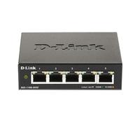 D-Link Commutateur Ethernet, 5 ports facile Smart Managed Gigabit réseau Internet bureau ou support mural (DGS-1100-05V2)