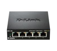 D-Link | Commutateur Ethernet | DGS-105/E | Non géré | Desktop | Nombre de ports 10/100 Mbps (RJ-45) | Nombre de ports 1 Gbps (RJ-45) 5 | Nombre de ports SFP | Nombre de ports PoE | Nombre de ports Po