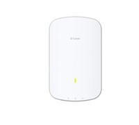 D-Link DAP-X3060W Point d'accès Wi-FI 6 AX3000 Mural, 2402 + 574 Mbps, PoE, 3 Ports Gigabit descendantes avec PSE, sécurité WPA3, Gestion Nuclias Connect