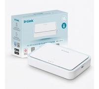 D-Link DBR-330-G Routeur de Voyage 5G NR AX3000 Wi-FI 6 (DBR-330-G) - Jusqu’à 4,67 Gbps, Wi-FI 6 AX3000, Batterie 5260 mAh, 32 Appareils, Partage MicroSD, USB-C, Hotspot 5G Portable
