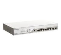 D-Link DBS-2000-10MP commutateur réseau Géré L2 Gigabit Ethernet (10/100/1000) Connexion Ethernet, supportant l'alimentation via ce port (PoE) Gris