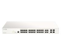 Switch réseau D-LINK Nuclias Cloud-Managed DBS-2000-28P - Commutateur - 24 x 10/100/1000 (PoE+) + 4 x SFP Gigabit combiné - PoE+ (193 W)