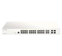 D-Link DBS-2000-28P commutateur réseau Connexion Ethernet, supportant l'alimentation via ce port (PoE) Gris