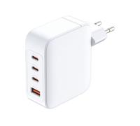 D-Link DCF-141 Chargeur Secteur Universel 140W Power Delivery 3.1 & Quick Charge 4.0, 3x USB-C & 1x USB-A 3.2 Gen 1, Protections Multiples, Blanc