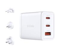 D-Link DCP-651 chargeur d'appareils mobiles Universel Blanc Secteur Charge rapide Intérieure