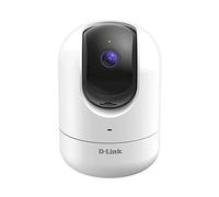 D-Link DCS-8526LH/B Caméra Wi-FI compacte 2K QHD Pan & Tilt, 1440p, motorisée, Vision Nocturne, Enregistrement Cloud/SD, détection de Personne/Son basée sur l'IA, Audio bidirectionnel