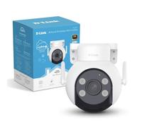 D-Link DCS-8530 Caméra Wi-FI extérieure 3K avec Rotation et Inclinaison | Caméra de sécurité extérieure 3K avec détection IA des personnes et véhicules, vision nocturne couleur et suivi automatique