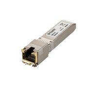 D-Link DEM-410T Module SFP+ Cuivre 10GbE, 1 port RJ-45, 10000 Mbit/s, Distance max. 30m, IEEE 802.3ab/an, Température 0-60°C