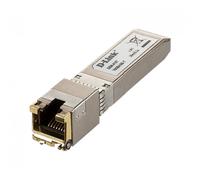 D-Link DEM-410T module émetteur-Récepteur de réseau Cuivre 10000 Mbit/s SFP+ - Modules émetteurs-Récepteurs de Réseau (Cuivre, 10000 Mbit/s, SFP+, 30 m, Argent)