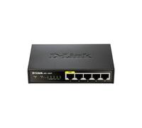 D-Link DES-1005P Non-géré L2 Fast Ethernet (10/100) Connexion Ethernet, supportant l'alimentation via ce port (PoE) Noir