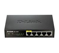 D-LINK Switch 5 ports - DES-1005P - 10/100Mbps dont 1 ports supportant le PoE