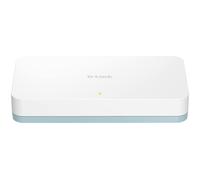 D-Link DGS-1008D 8-Port Gigabit Desktop Switch, Hub, Internet Splitter, Metal, F