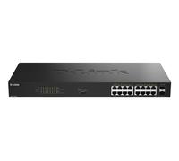 D-Link Switch DGS-1018P Non-géré Gigabit (10/100/1000) PoE Noir