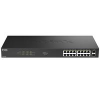 D-Link Switch DGS-1018P Non-géré Gigabit (10/100/1000) PoE Noir