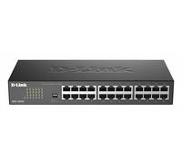 D-Link DGS-1024D Switch 24 Ports Gigabit Metallique 10/100/1000mbps - Idéal Partage de Connexion et Mise en Réseau Small/Home Office