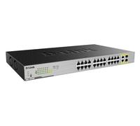 D-Link DGS-1026MP Switch Web Manageable 26 Ports Gigabit POE+ 10/100/1000mbps - Idéal pour Entreprise Administration et Réseaux Gérés