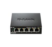D-Link DGS-105 2 Pack Non-géré L2 Gigabit Ethernet (10/100/1000) Noir