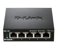 D-Link DGS-105 Non-géré L2 Gigabit Ethernet (10/100/1000) Noir