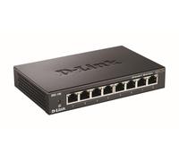 D-Link DGS-108/B 8-Port Gigabit Unmanaged Metal Desktop Switch 10/100/1000 Mbit/