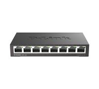 D-Link DGS-108 Switch 8 Ports Gigabit Metallique 10/100/1000mbps - Idéal Partage de Connexion et Mise en Réseau Small/Home Office