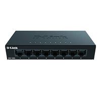 D-Link Commutateur DGS-108GL – Non géré 8 ports Gigabit (10/100/1000) de bureau Noir