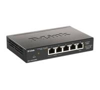 D-Link DGS-1100-05PDV2 commutateur réseau Géré Gigabit Ethernet (10/100/1000) Connexion Ethernet, supportant l'alimentation via ce port (PoE) Noir
