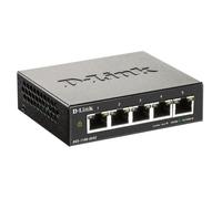 D-Link DGS-1100-05V2 Switch administrable Smart Gigabit 5 ports avec prise en charge VLAN, fonctionnalités de couche 2, QoS, 802.3az EEE, sans ventilateur