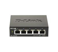 D-Link DGS-1100-05V2/E Commutateur Géré L2 Gigabit Ethernet, 5 ports RJ-45 10/100/1000, Capacité 10 Gbit/s, Répertoire MAC 2000, QoS, Gestion Web