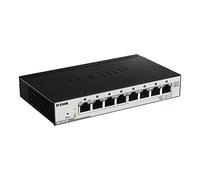 D-Link DGS-1100-08P Switch Web Manageable 8 Ports Gigabit POE 10/100/1000mbps - Idéal pour Entreprise Administration et Réseaux Gérés