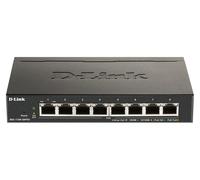 Switch réseau D-LINK EasySmart Switch DGS-1100-08P - V2 - commutateur - intelligent - 8 x 10/100/1000 (PoE) - de bureau - PoE (64 W)