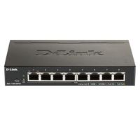D-Link DGS-1100-08PV2 commutateur réseau Géré L2/L3 Gigabit Ethernet (10/100/1000) Connexion Ethernet, supportant l'alimentation via ce port (PoE) Noir