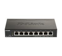 D-Link DGS-1100-08PV2, Géré, L2/L3, Gigabit Ethernet (10/100/1000), Full duplex, Connexion Ethernet, supportant l'alimentation via ce port (PoE)