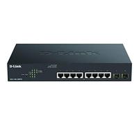 Switch administrable D-Link DGS-1100-10MPV2/E 8 ports PoE Gigabit + 2 SFP