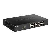 D-Link DGS-1100-16V2 Géré L2 Gigabit Ethernet (10/100/1000) Noir