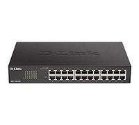 D-Link DGS-1100-24V2/E Switch administrable Smart Gigabit 24 Ports avec Prise en Charge VLAN, fonctionnalités de Couche 2, QoS, 802.3az EEE, sans Ventilateur - Cordon d'alimentation UE Uniquement