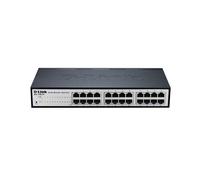 D-Link DGS-1100-24V2/E Switch manageable L2 Gigabit Ethernet 24 ports RJ-45 10/100/1000, 48 Gbit/s, 8000 MAC, QoS, VLAN, Port Mirroring, 1U