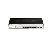 D-Link DGS-1210-10 Géré L2 Gigabit Ethernet (10/100/1000) 1U Noir, Gris